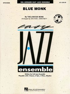 Thelonious Monk, Blue Monk Jazz Ensemble Set+Audio-Online
