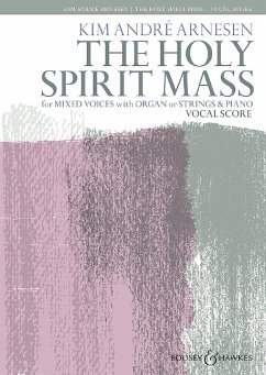The holy Spirit Mass for mixed chorus and organ (strings and piano ad lib) vocal score The holy Spirit Mass for mixed chorus and organ (strings and piano ad lib) vocal score