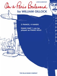 William Gillock On a Paris Boulevard Klavier Buch William Gillock On a Paris Boulevard Klavier Buch