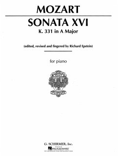 Cover Wolfgang Amadeus Mozart, Piano Sonata No.16 In A Major 'Alla Turca' K. Klavier Buch