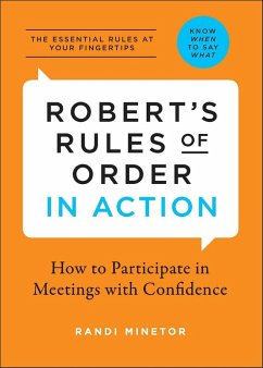 Cover Robert's Rules of Order in Action (eBook, ePUB)