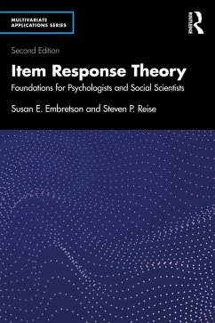 Cover Item Response Theory (eBook, ePUB)