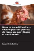 Besoins en méthionine + cystine pour les poulets de remplacement légers et semi-lourds