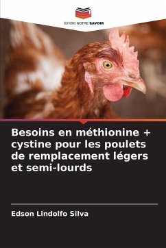 Besoins en méthionine + cystine pour les poulets de remplacement légers et semi-lourds - Silva, Edson Lindolfo