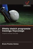 Efekty dwóch programów treningu fizycznego