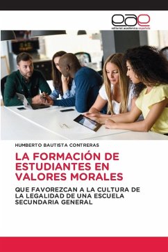 Cover LA FORMACIÓN DE ESTUDIANTES EN VALORES MORALES
