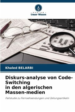 Cover Diskurs-analyse von Code-Switching in den algerischen Massen-medien