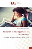 Éducation et Développement en Côte d'Ivoire : Éducation et Développement en Côte d'Ivoire :