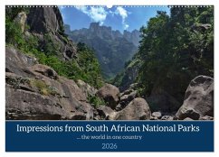 Impressions of South African National Parks (Wall Calendar 2026 DIN A2 landscape), CALVENDO 12 Month Wall Calendar