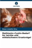 Methionin+Cystin-Bedarf für leichte und mittelschwere Ersatzvögel