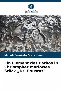 Cover Ein Element des Pathos in Christopher Marlowes Stück 