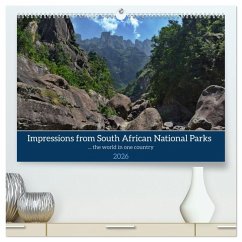Impressions of South African National Parks (High Quality Premium Wall Calendar 2026 DIN A2 landscape),CALVENDO 12 Month Wall Calendar