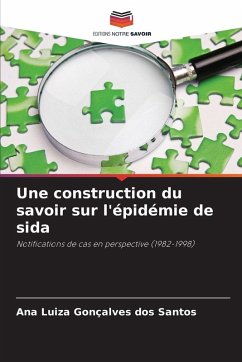 Cover Une construction du savoir sur l'épidémie de sida