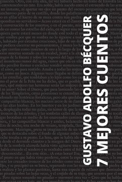 7 mejores cuentos - Gustavo Adolfo Bécquer - Bécquer, Gustavo Adolfo