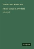 Schiller und Lotte, 1788-1805