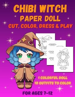 Cover Chibi Witch Paper Doll