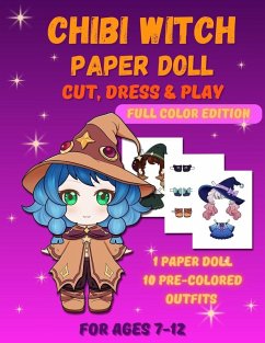 Cover Chibi Witch Paper Doll