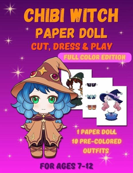 Chibi Witch Paper Doll Chibi Witch Paper Doll