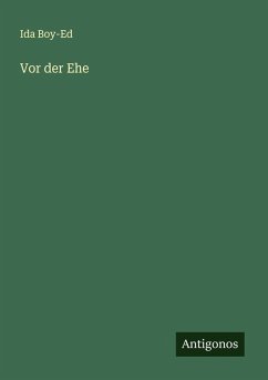 Cover Vor der Ehe