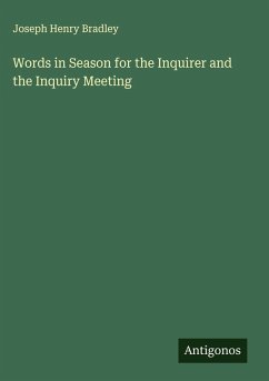 Cover Words in Season for the Inquirer and the Inquiry Meeting