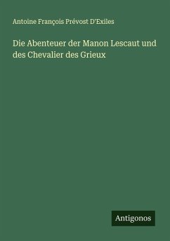 Cover Die Abenteuer der Manon Lescaut und des Chevalier des Grieux