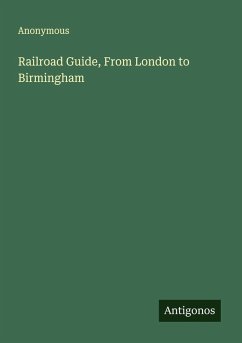 Cover Railroad Guide, From London to Birmingham