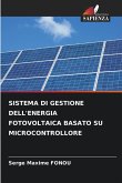 SISTEMA DI GESTIONE DELL'ENERGIA FOTOVOLTAICA BASATO SU MICROCONTROLLORE
