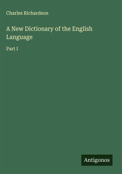 Cover A New Dictionary of the English Language