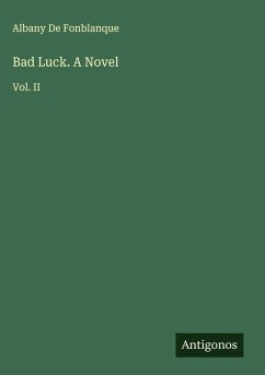 Cover Bad Luck. A Novel