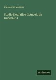 Studio Biografico di Angelo de Gubernatis Studio Biografico di Angelo de Gubernatis