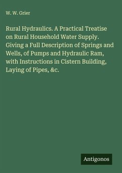 Cover Rural Hydraulics. A Practical Treatise on Rural Household Water Supply. Giving a Full Description of Springs and Wells, of Pumps and Hydraulic Ram, with Instructions in Cistern Building, Laying of Pipes, &c.