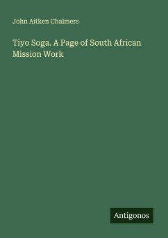 Cover Tiyo Soga. A Page of South African Mission Work