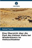Eine Übersicht über die Pest des kleinen Viehs bei Wiederkäuern im Viehzuchtsektor