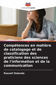 Cover Compétences en matière de catalogage et de classification des praticiens des sciences de l'information et de la communication