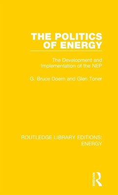 Cover The Politics of Energy