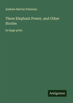 Cover Three Elephant Power, and Other Stories
