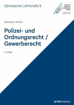 Cover Polizei- und Ordnungsrecht/Gewerberecht (SL 9)