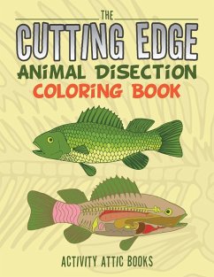 Cover The Cutting Edge: Animal Disection Coloring Book