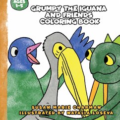 Cover Grumpy the Iguana and Friends Coloring Book