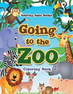 Cover Going to the Zoo Coloring Book