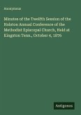Minutes of the Twelfth Session of the Holston Annual Conference of the Methodist Episcopal Church, Held at Kingston Tenn., October 4, 1876