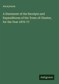 A Statement of the Receipts and Expenditures of the Town of Chester, for the Year 1876-77