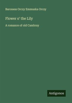 Cover Flower o' the Lily