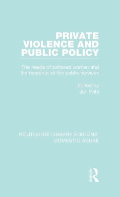 Cover Private Violence and Public Policy