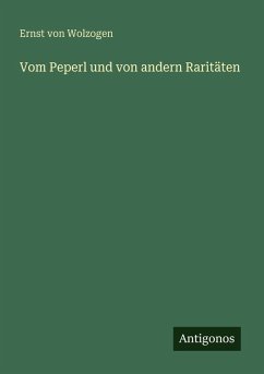 Cover Vom Peperl und von andern Raritäten