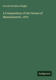 Cover A Compendium of the Census of Massachusetts. 1875