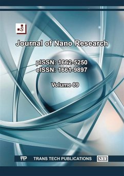 Journal of Nano Research Vol. 89 (eBook, PDF) Cover Journal of Nano Research Vol. 89 (eBook, PDF)
