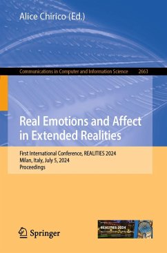 Real Emotions and Affect in Extended Realities (eBook, PDF)