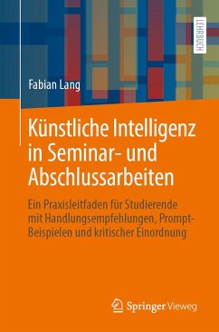 Cover Künstliche Intelligenz in Seminar- und Abschlussarbeiten (eBook, PDF)
