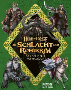 Cover Der Herr der Ringe: Die Schlacht der Rohirrim - Das offizielle Ausmalbuch   (Mängelexemplar)